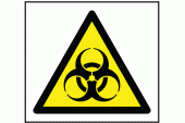 Biological Hazard Symbol Safety Sign