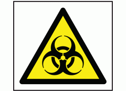 Biological Hazard Symbol Safety Sign