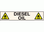 Diesel Oil Safety Sign